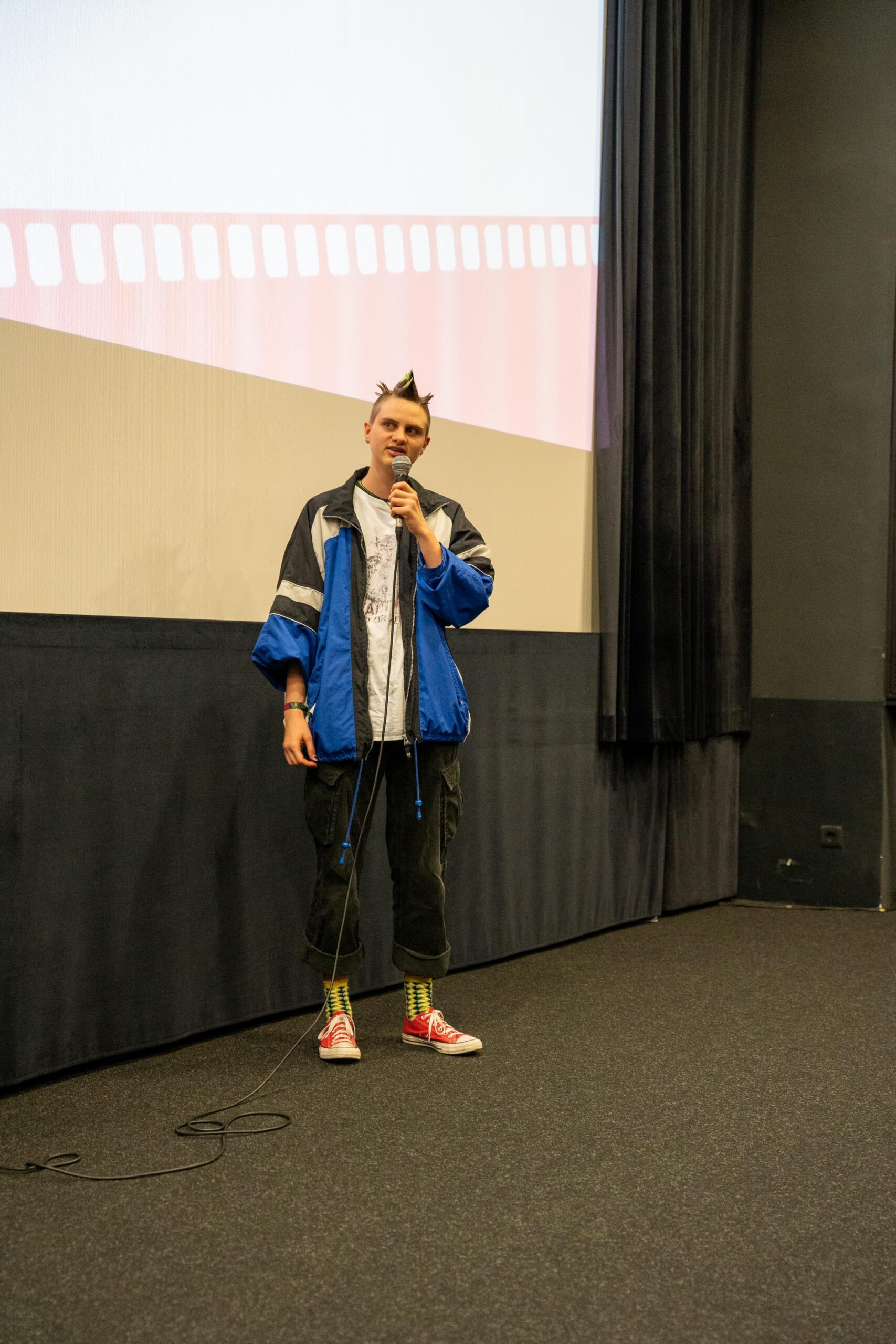 Marco Barthofer bei der NextGen Filmmakers Premiere im Programmkino Wels im Medien Kultur Haus Wels
