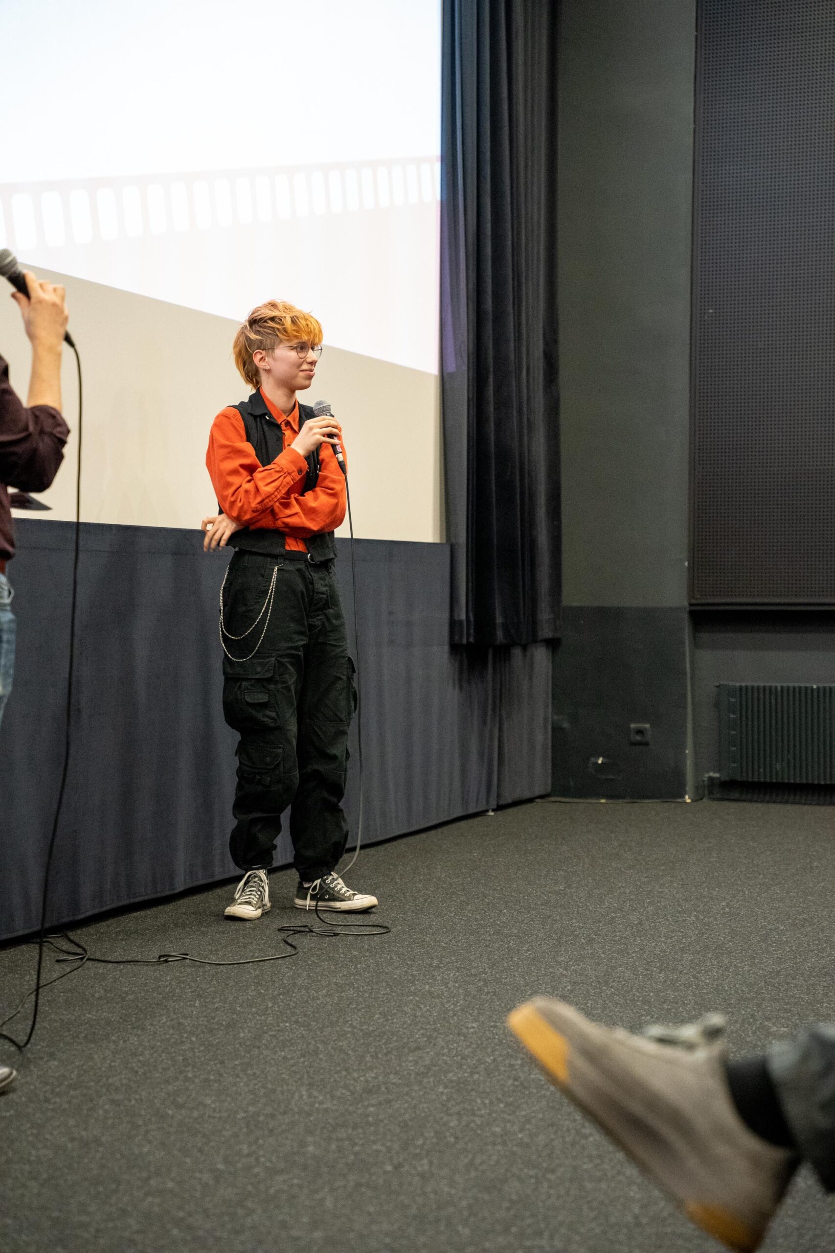 Oliver Parsch bei der NextGen Filmmakers Premiere im Programmkino Wels im Medien Kultur Haus Wels