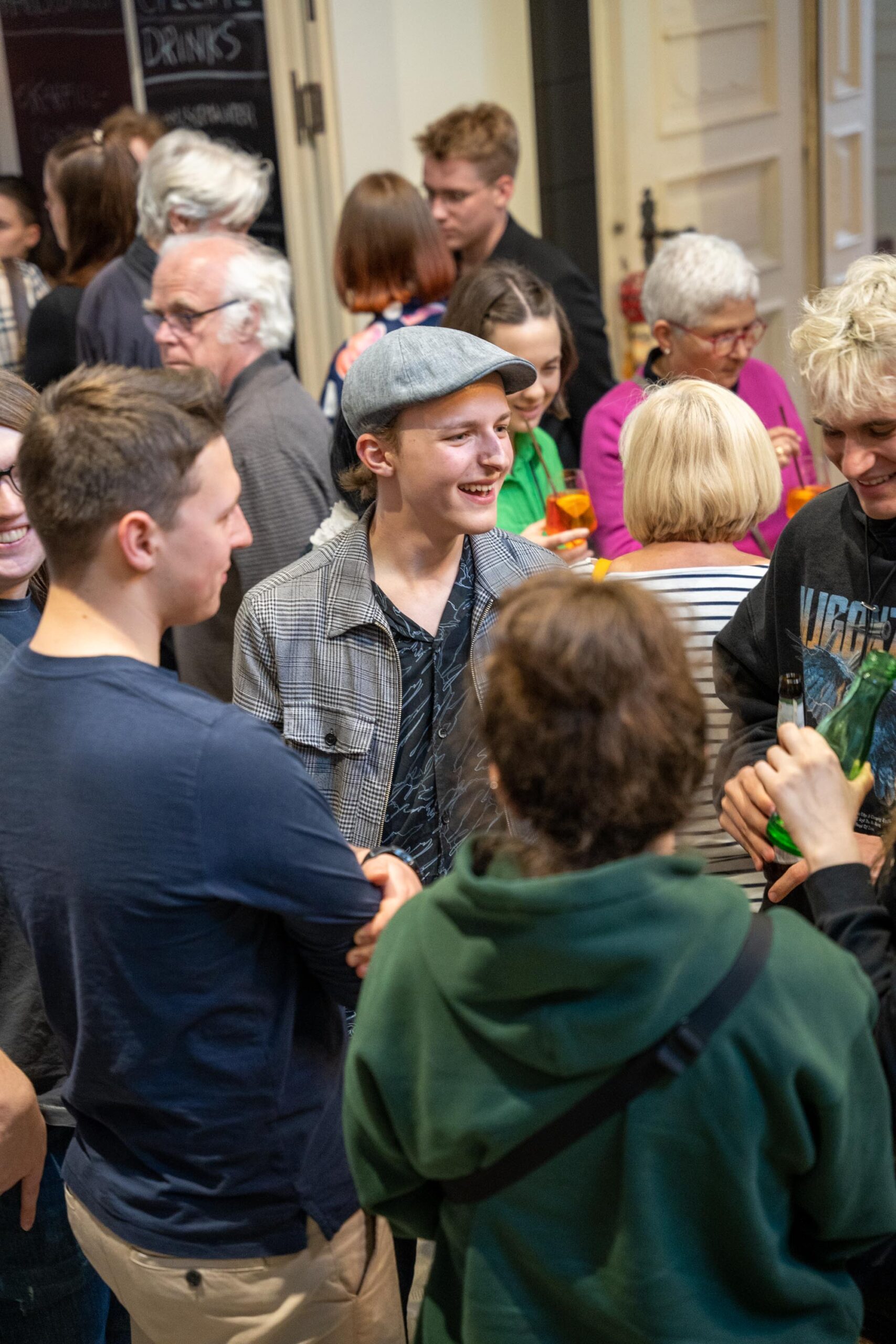 Volles Medien Kultur Haus bei der NextGen Filmmakers Premiere im Programmkino Wels im Medien Kultur Haus Wels