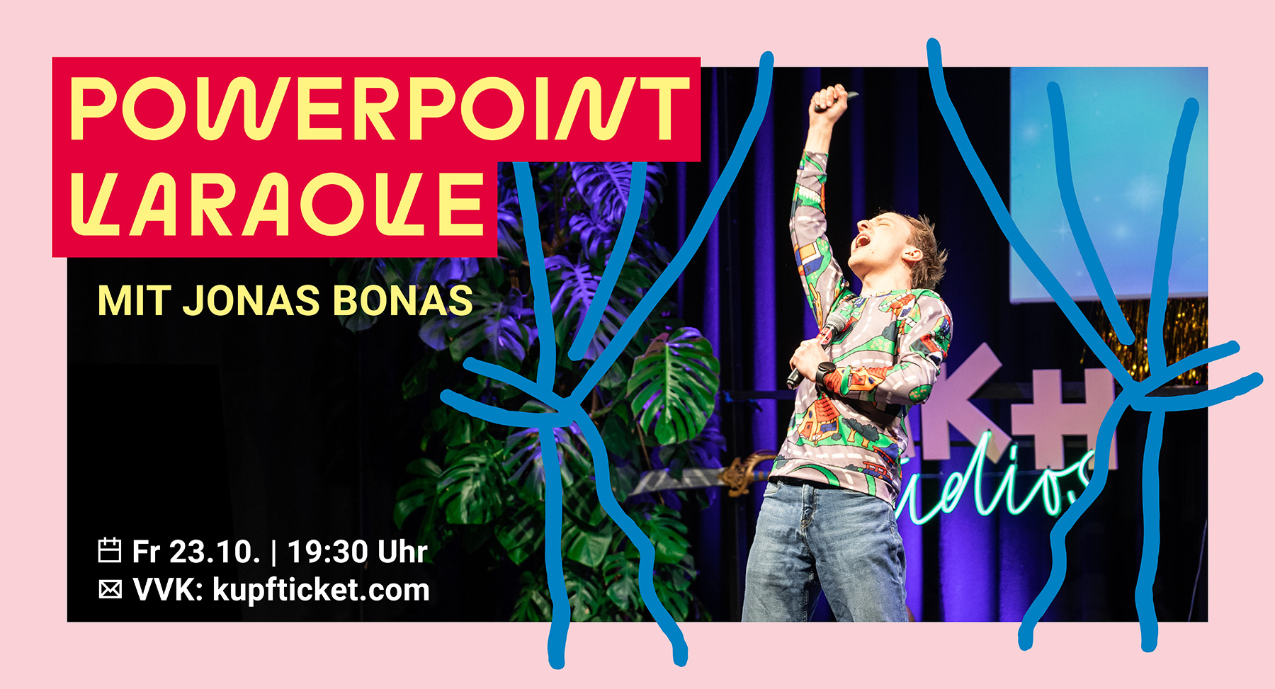 PowerPoint Karaoke mit Jonas Bonas